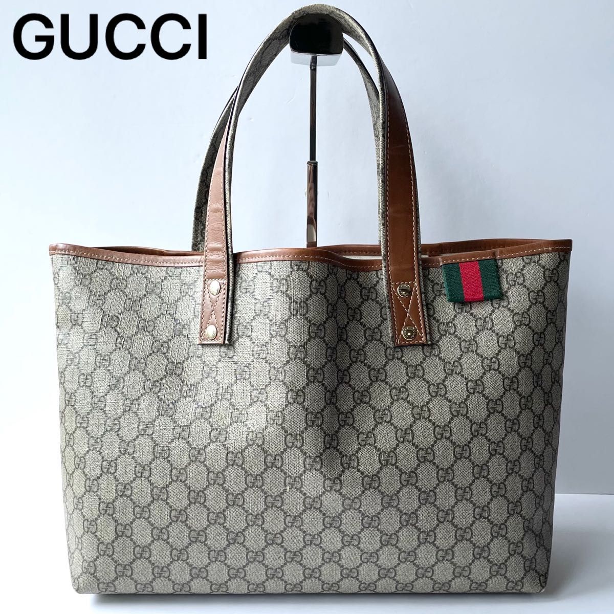 GUCCI グッチ トートバッグ ワン ショルダーバッグ 肩かけ GG