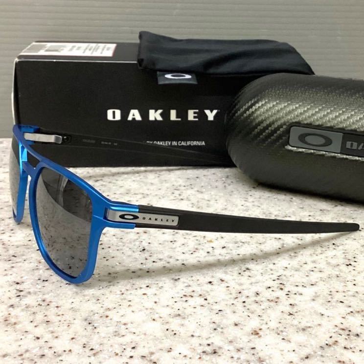 送料無料 OAKLEY・オークリー ・LATCH IRIDIUM・USA BLACK ALPHA