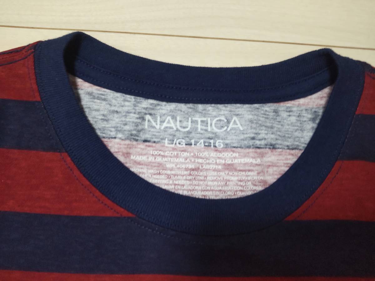 ★新品　ノーティカ　NAUTICA　Tシャツ　★ボーダー柄　★子供用_画像4