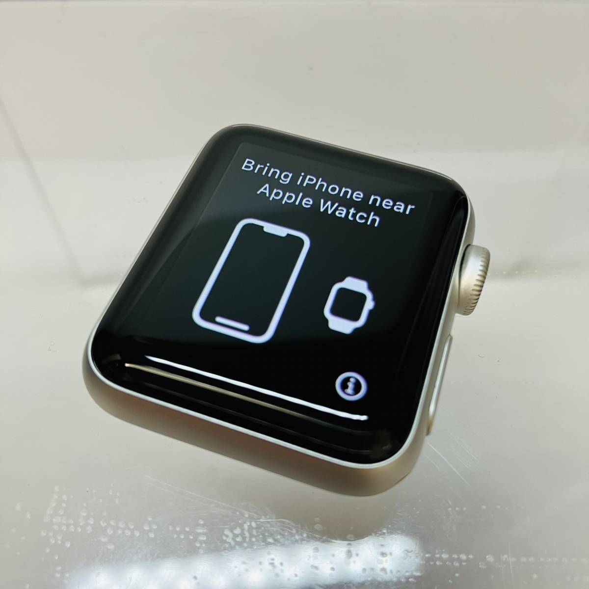 K-23274】1円～！Apple Watch Series3 38㎜ アルミニウムGPS シルバー