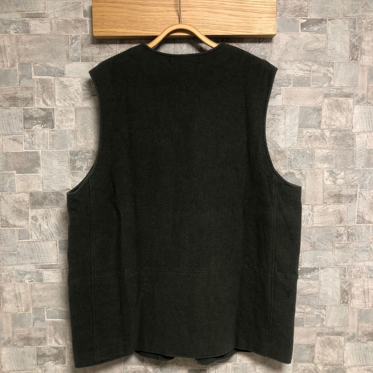 極美品】steven alan ベスト フリース グレー オーバーサイズ-
