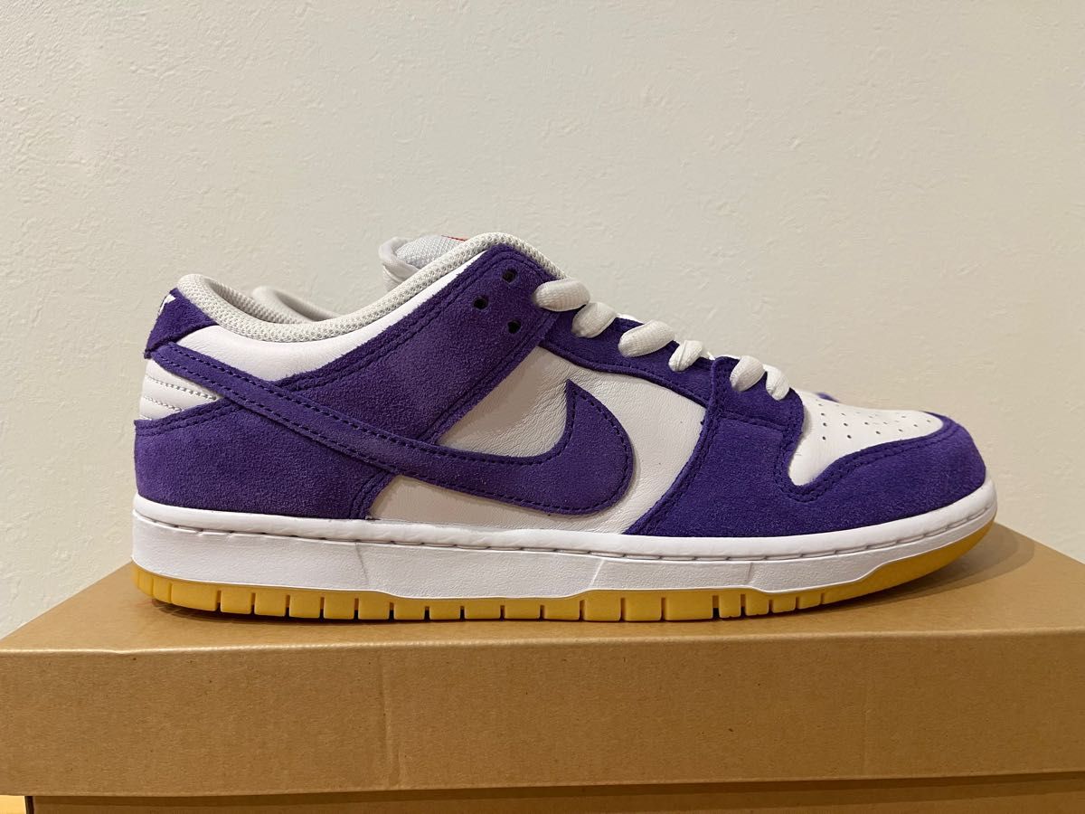 Nike SB Dunk Low Pro ISO Orange Label Court Purple Gum 27 5cm