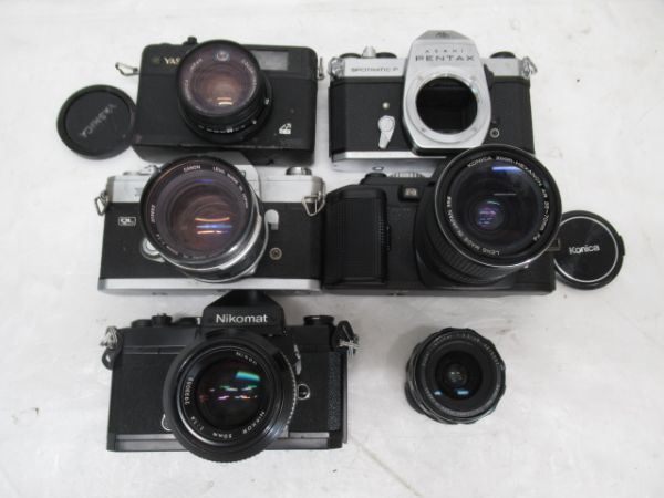 Yahoo!オークション - 大量まとめ 一眼レフ フィルムカメラ 5台セット