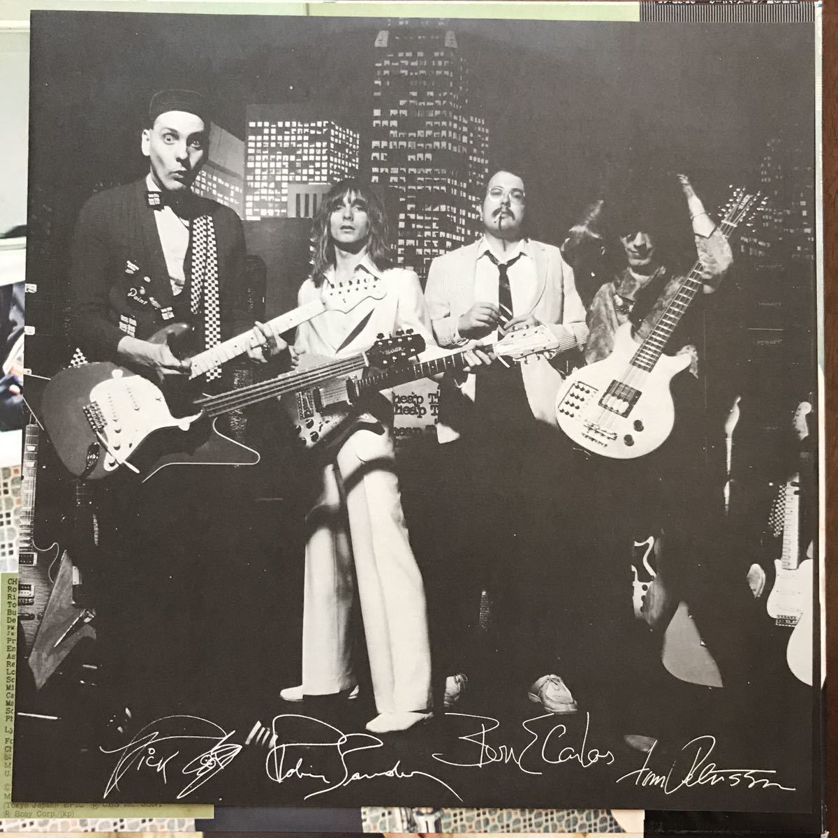 LP CHEAP TRICK/HEAVEN TONIGHT 日本盤帯付 チープ・トリック/天国の罠_画像3