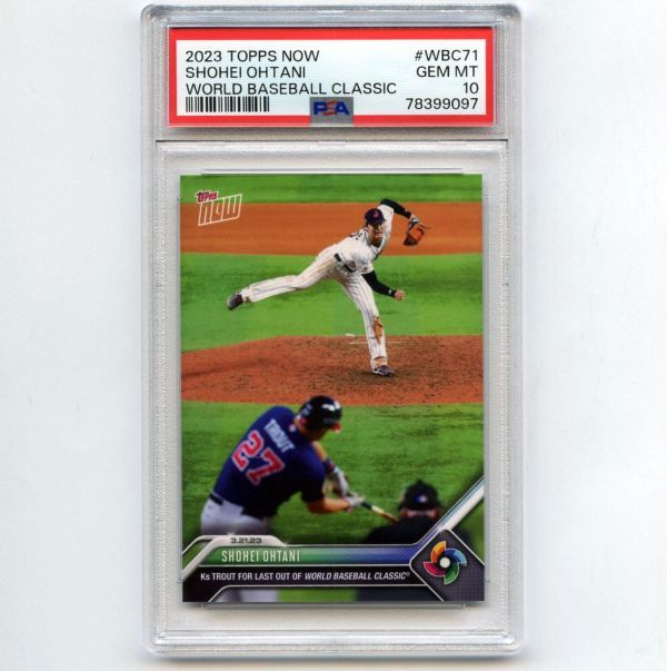 日本未入荷 PSA10 GEM MINT 大谷翔平 vs マイク・トラウト 2023 Topps