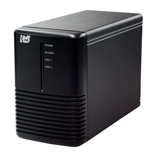 ラトックシステム USB3.1/Gen2 RAIDケース (HDD2台用・10Gbps対応) RS-EC32-U31RZ(l-4949090752122)
