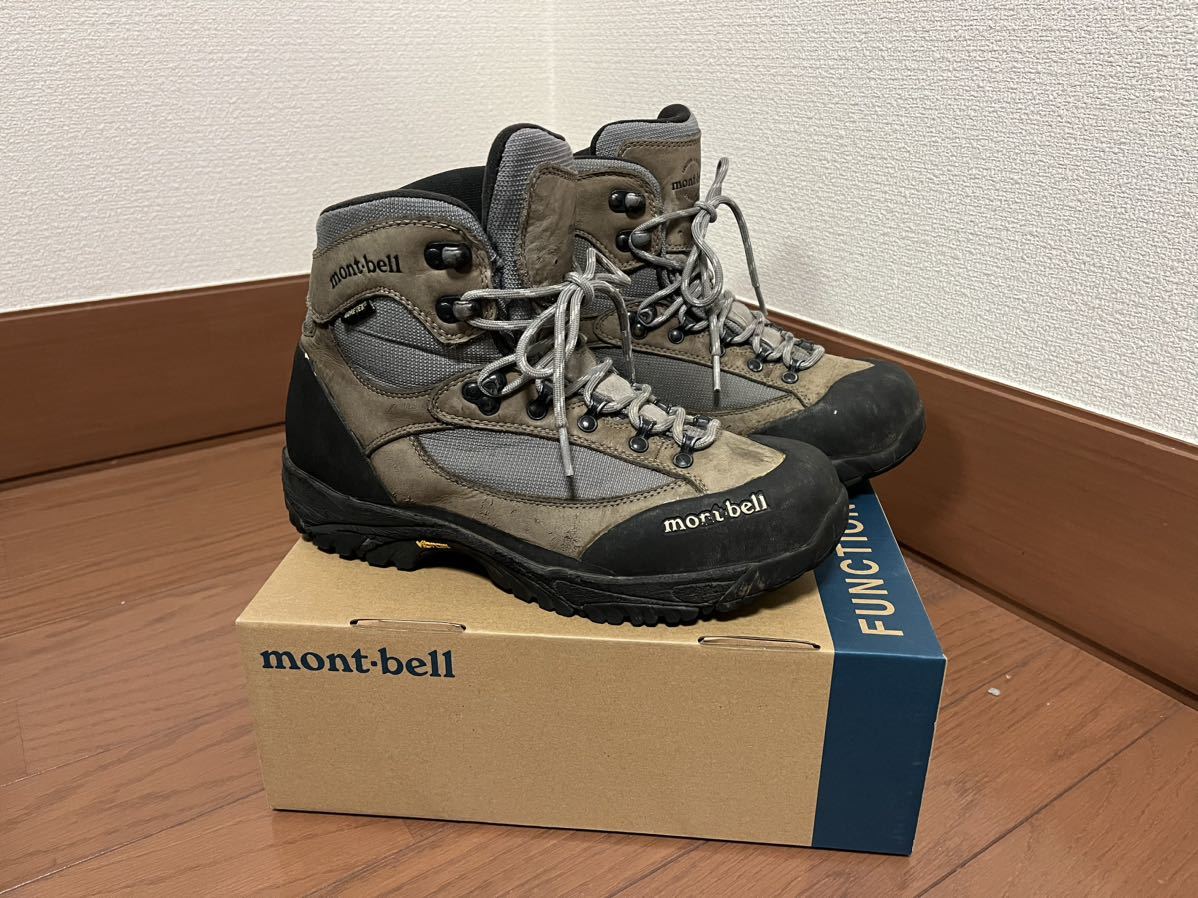 モンベル mont-bell トレッキングシューズ GORE-TEX 登山靴 _画像1