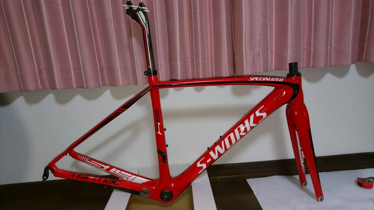 SPECIALIZED S-WORKS TARMAC SL4 フレームセット 49 RED/BLK(2013