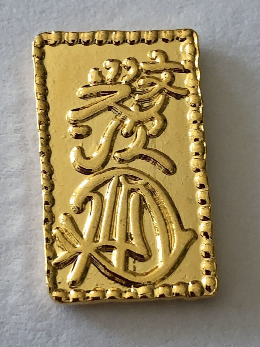 □古金銀元文一分判金文政一分金古銭一分金金貨小判コイン5g|代購幫