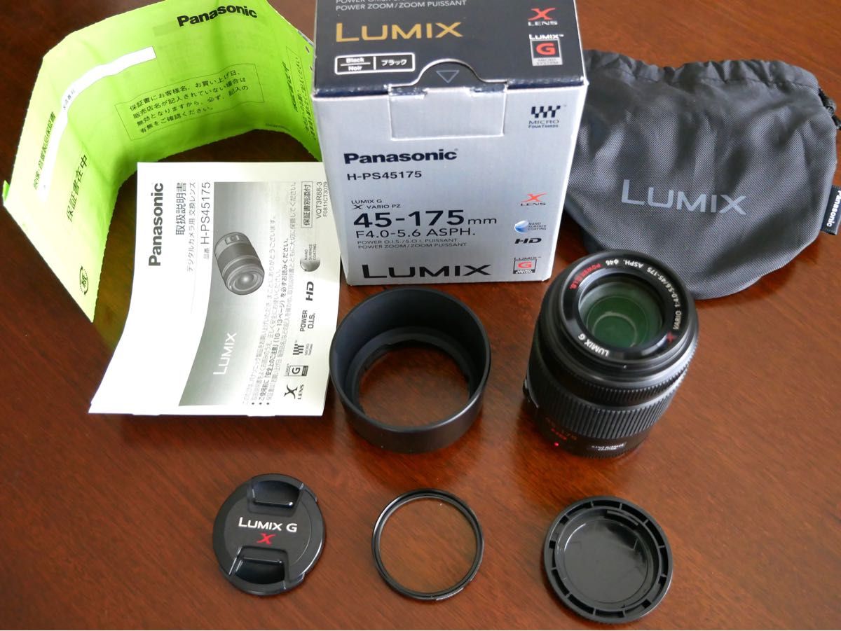 Panasonic マイクロフォーサーズ LUMIX G VARIO 45-175mm F4.0-5.6 ASPH (中古)