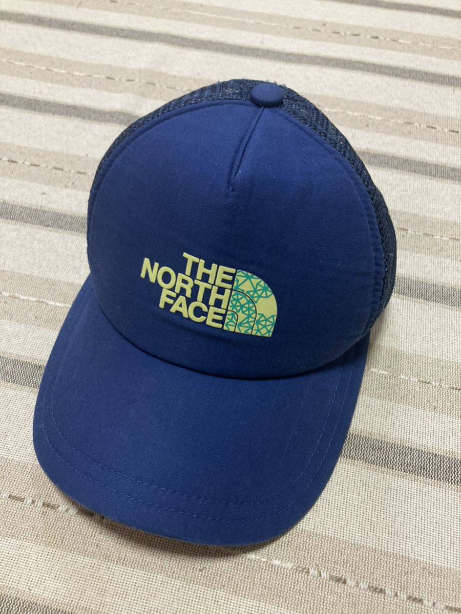  North Face Kid*s MESH CAP Kids сетчатая кепка темно-синий свободный размер NNJ01202 колпак шляпа 