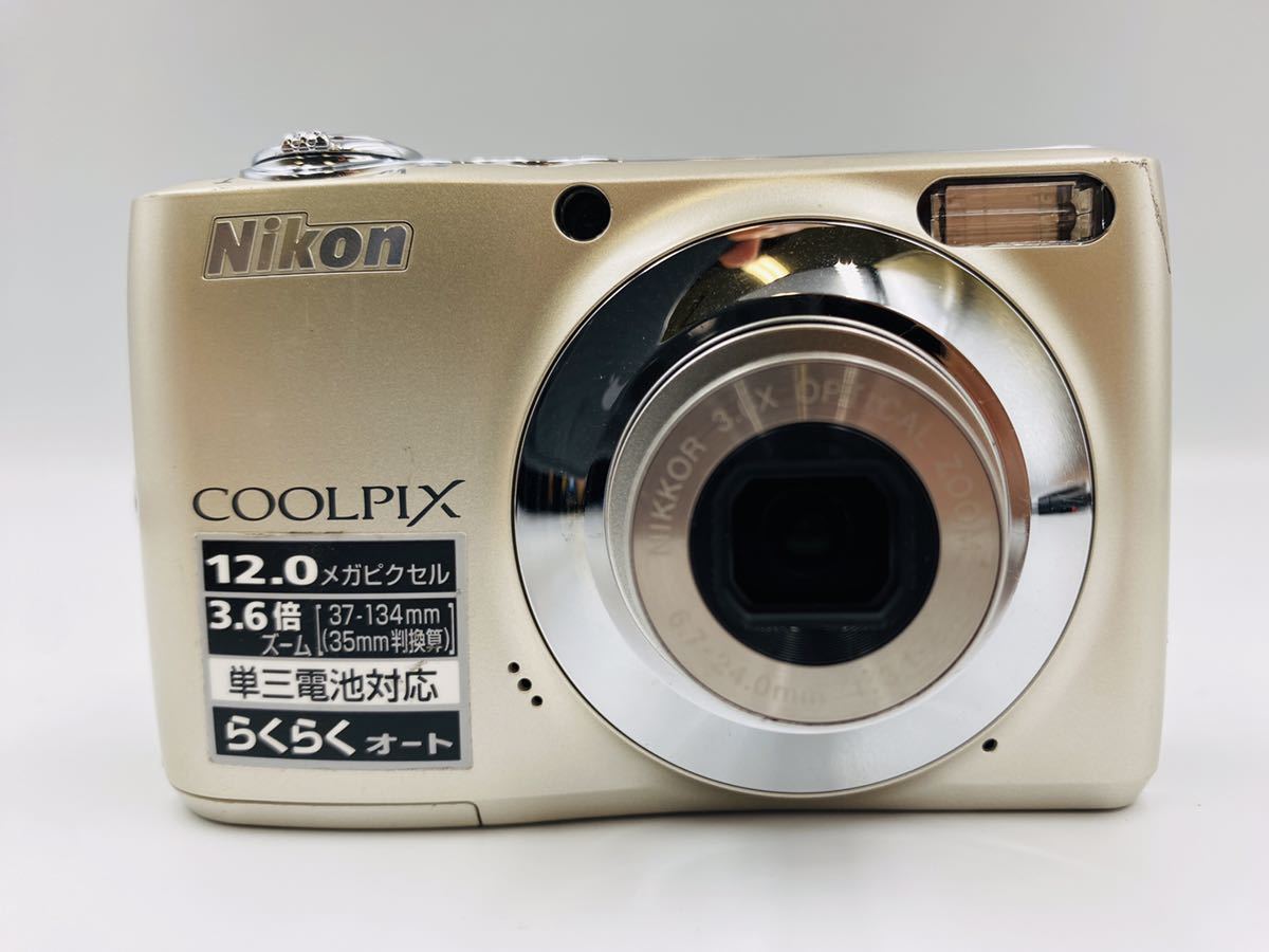 No.6112 動作品 Nikon ニコン COOLPIX L22 コンパクトデジタルカメラ