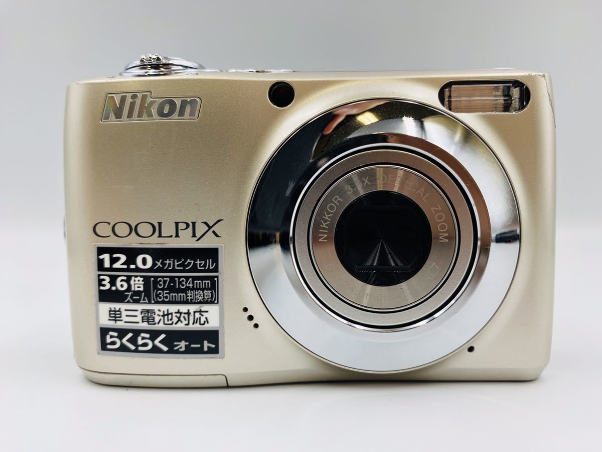 No.6112 動作品 Nikon ニコン COOLPIX L22 コンパクトデジタルカメラ