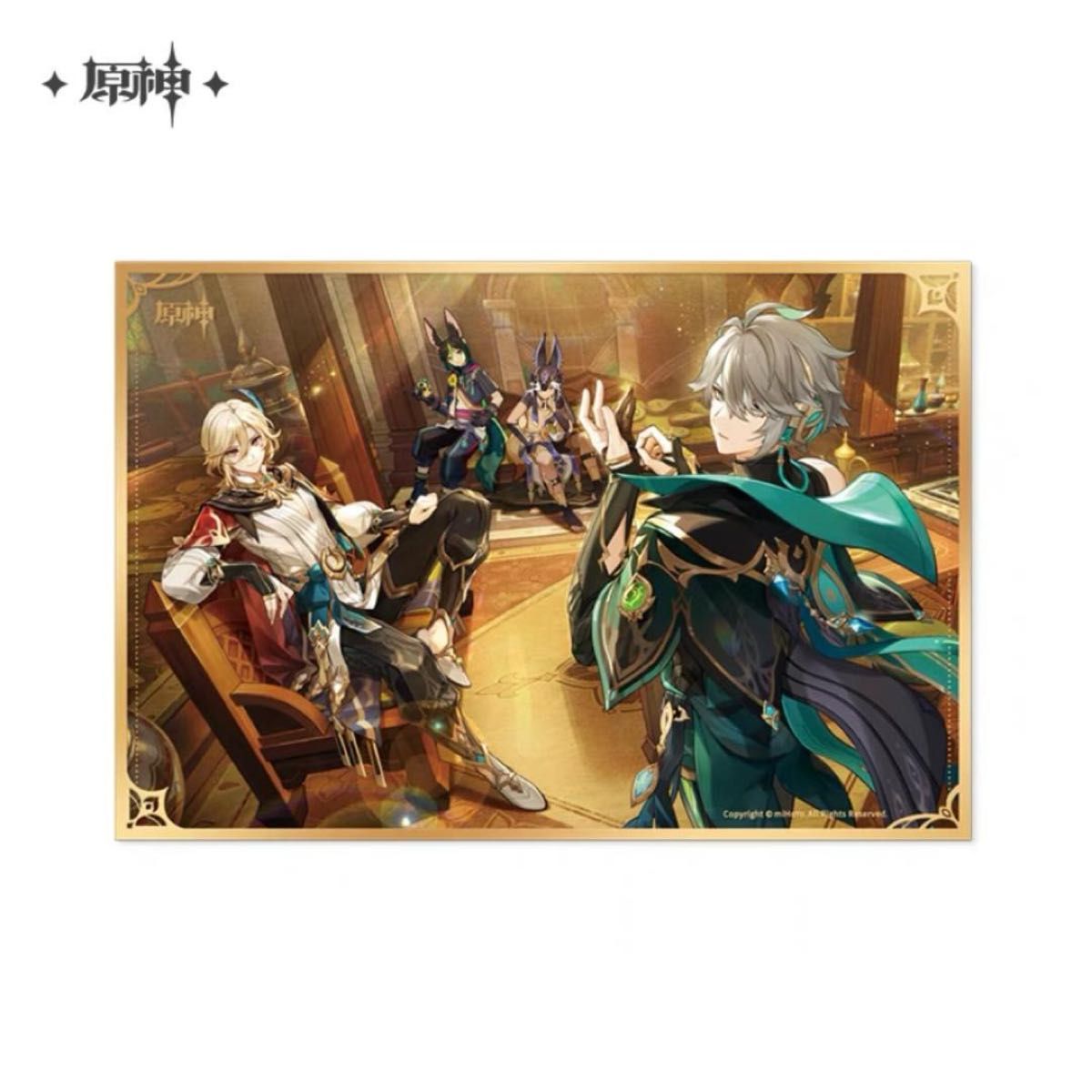 原神・公式 アルハイゼン&カーヴェ&ティナリ&セノ アクリル 原神・公式 アルハイゼン&カーヴェ&ティナリ&セノ アクリル