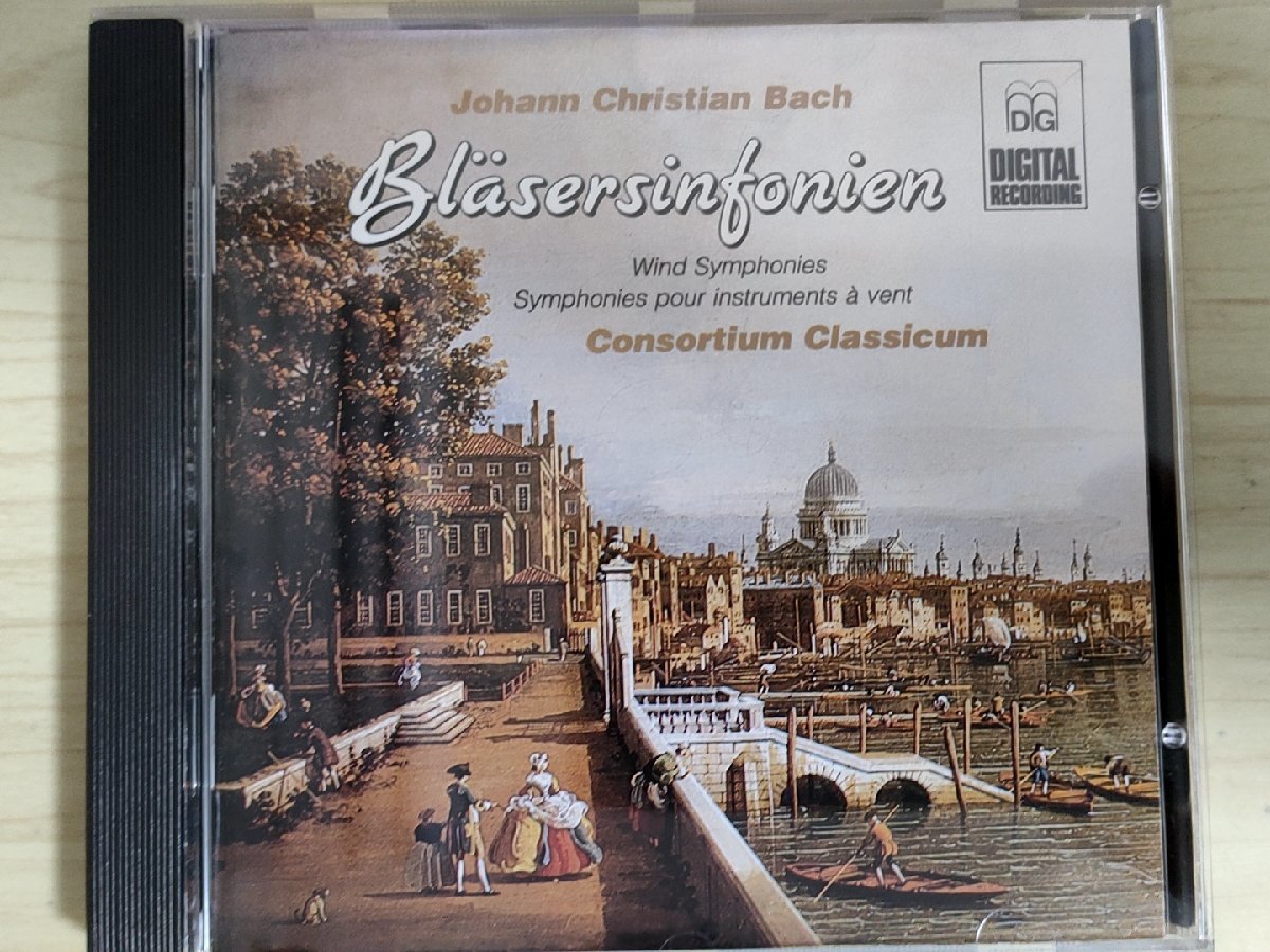 CD ヨハン・クリスティアン・バッハ/Johann Christian Bach Sechs Blasersinfonien 解説書付き 管楽器のための交響曲/クラシック/D325311_画像1