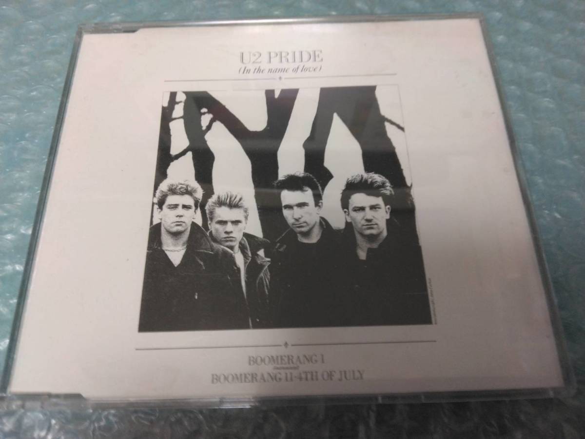  стоимость доставки включена    блиц-цена 　U2.CD「PRIDE(In The Name Of Love)/BOOMERANG I(Instrumental)/BOOMERANG II(Vocal)/4TH OF JULY」664-975 импортная пластинка   подержанный товар 
