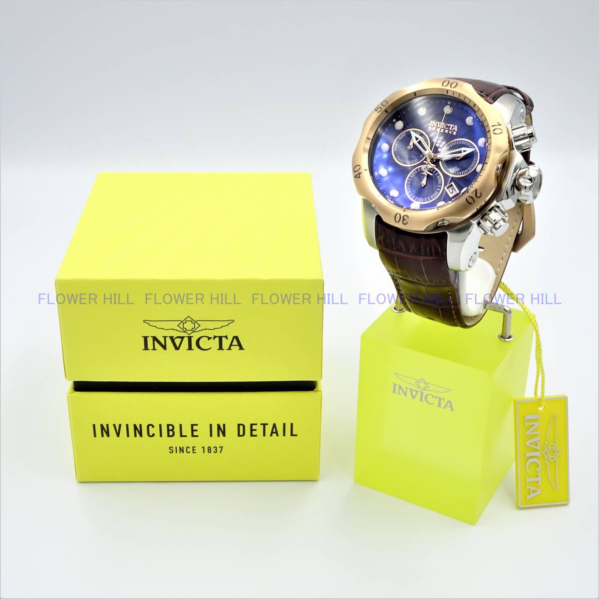 【新品・送料無料】インビクタ INVICTA 腕時計 メンズ RESERVE VENOM リザーブ ベノム 32957 クォーツ スイスムーブメント  レザーバンド