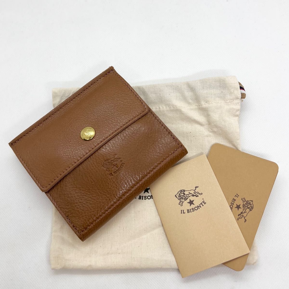 【新品未使用】イルビゾンテ コンパクト財布 ☆ショコラ(チョコレート)☆