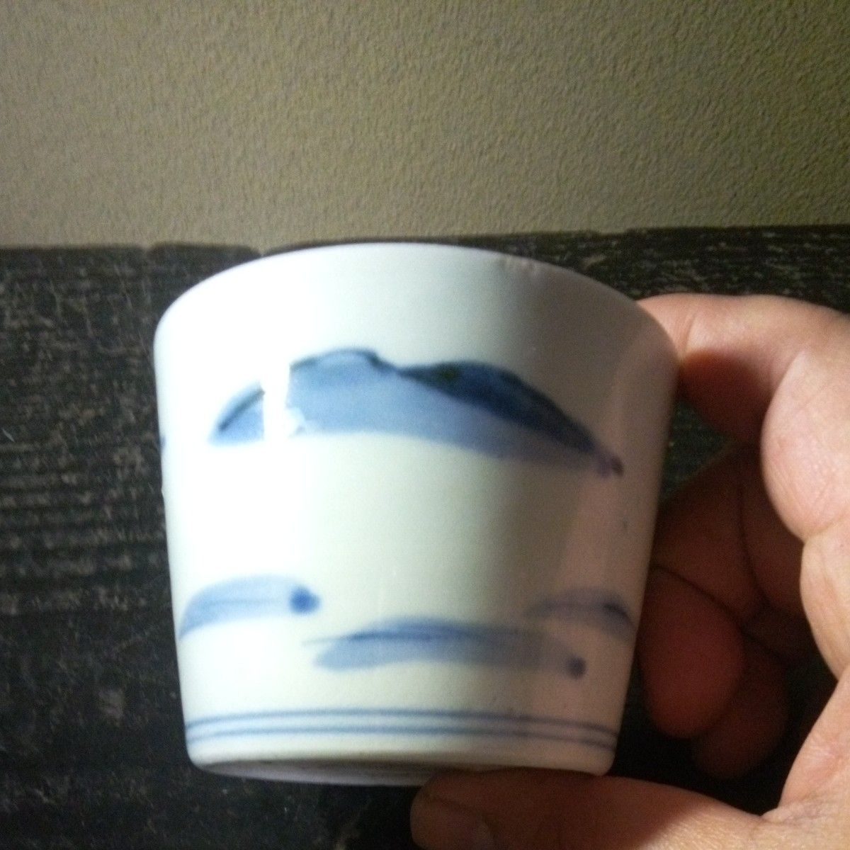 江戸 染付 古伊万里 蕎麦猪口 伊万里 有田 そば猪口 山水 酒器 江戸 染付 古伊万里 蕎麦猪口 伊万里 有田 そば猪口 山水 酒器