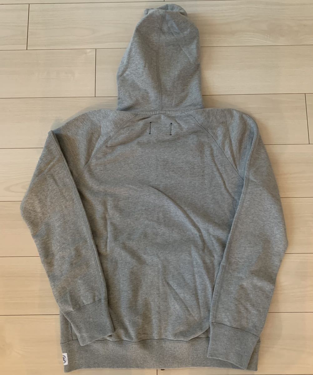 【未使用に近い人気定番モデル】REIGNING CHAMP ジップアップパーカー グレー M レイニンチャンプ ron herman購入　人気モデル_画像5