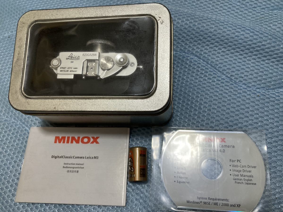 人気アイテム MINOX ミノックスライカM3 DIGITAL M3(4.0) LEICA CAMERA