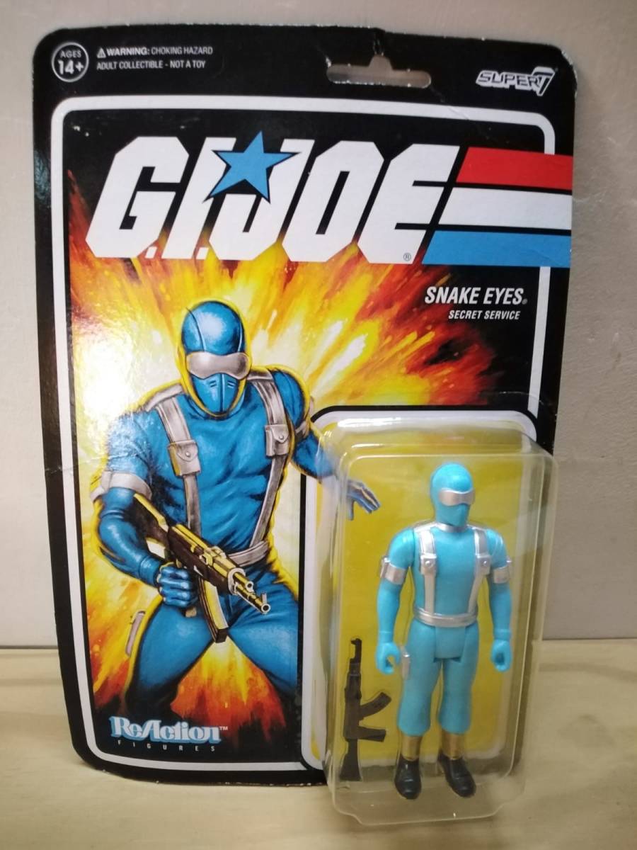 230810)917) US version Super7 G.I. Joe Snake Eyes G.I. Joe Sune -k I Secret service 3.75 -inch unopened goods unused 