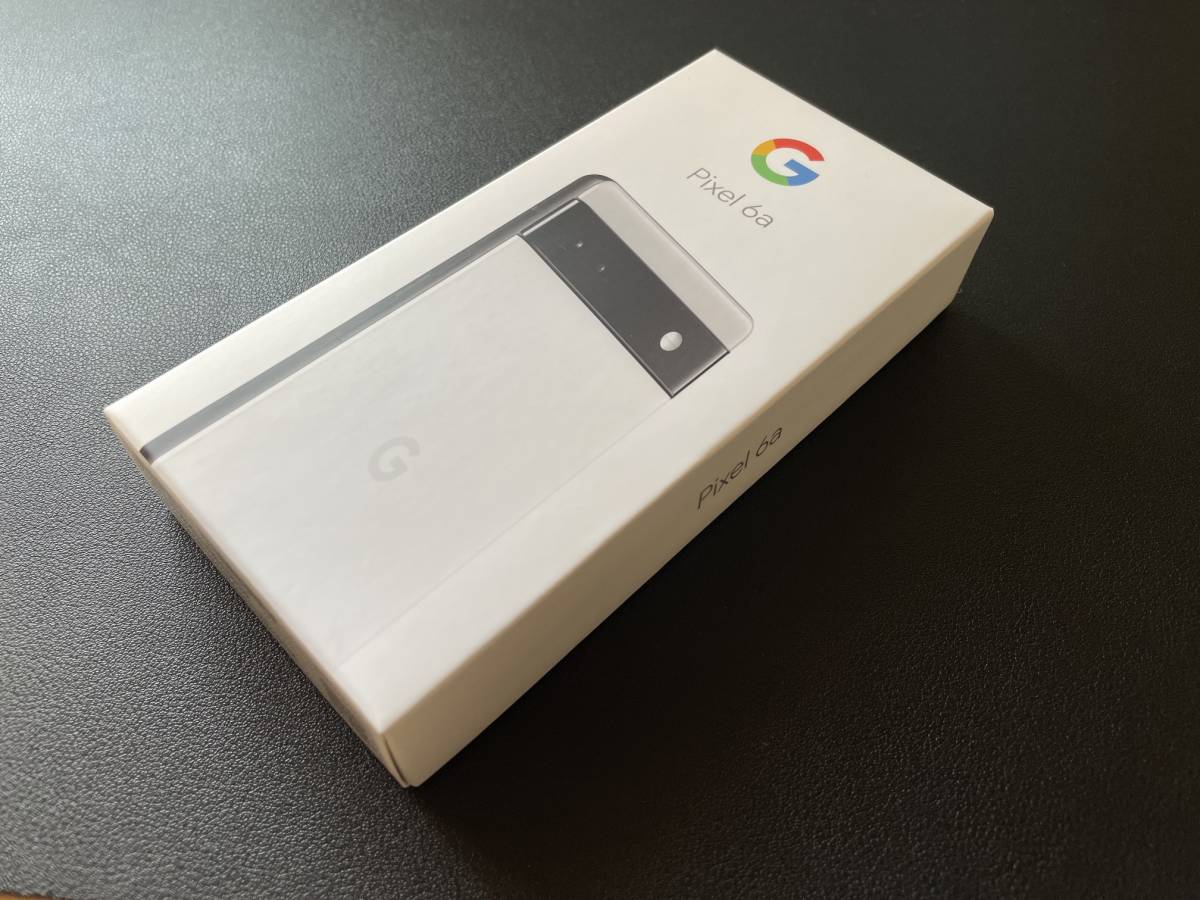 新品】Google Pixel 6a Chalk SIMフリー 6GB/128GB ホワイト 白