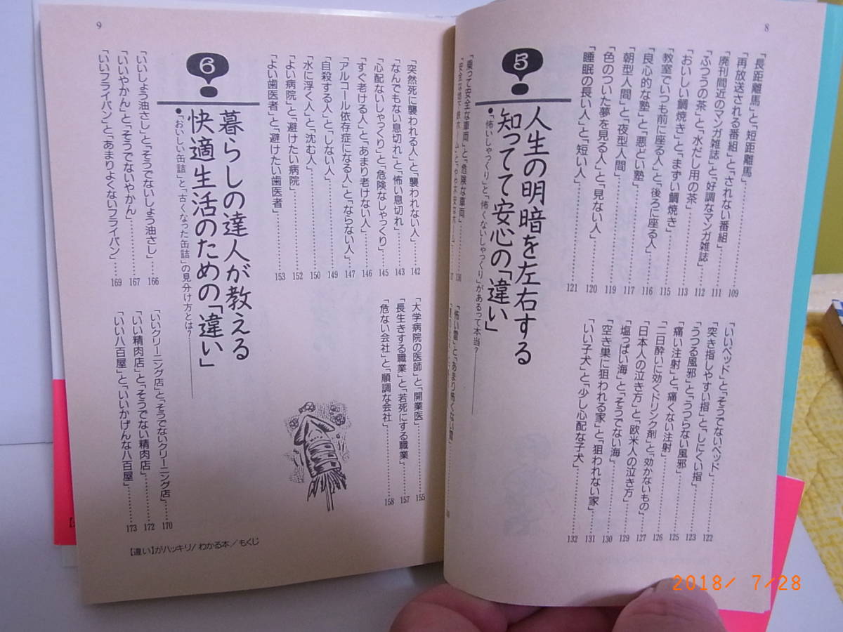 「違い」がハッキリ！わかる本　【送料無料】_画像4