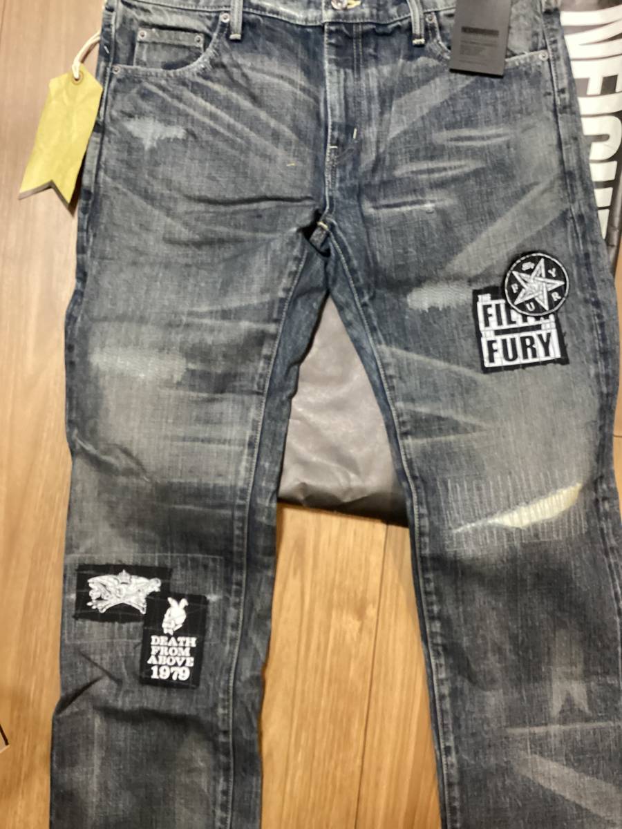 Neighborhood 20 годовщина metal Savage Denim narrow Neighborhood METAL SAVAGE svg srl Roo машина luker