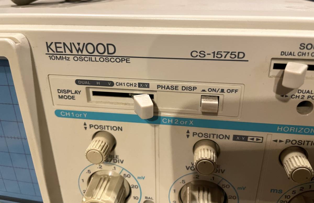 6528円 // KENWOOD CS-1575D //オシロスコープ - 電気計測器 6528円 // KENWOOD CS-1575D //オシロスコープ - 電気計測器
