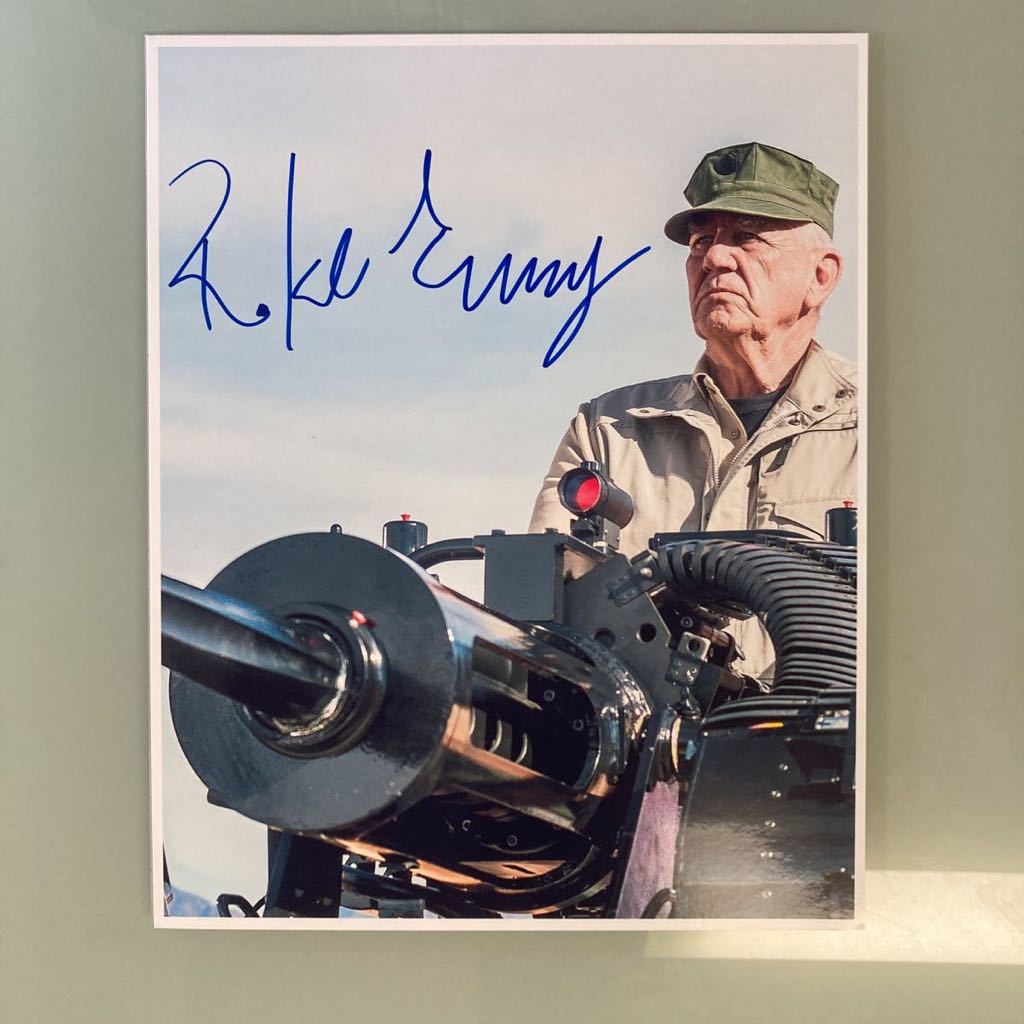 ロナルド・リー・アーメイ直筆サイン入り超大型写真…フルメタルジャケット R・リー・アーメイ直筆サイン入り超特大写真…フルメタル