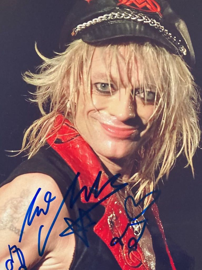 マイケル・モンロー直筆サイン入り超大型写真…Michael Monroe…15_画像1