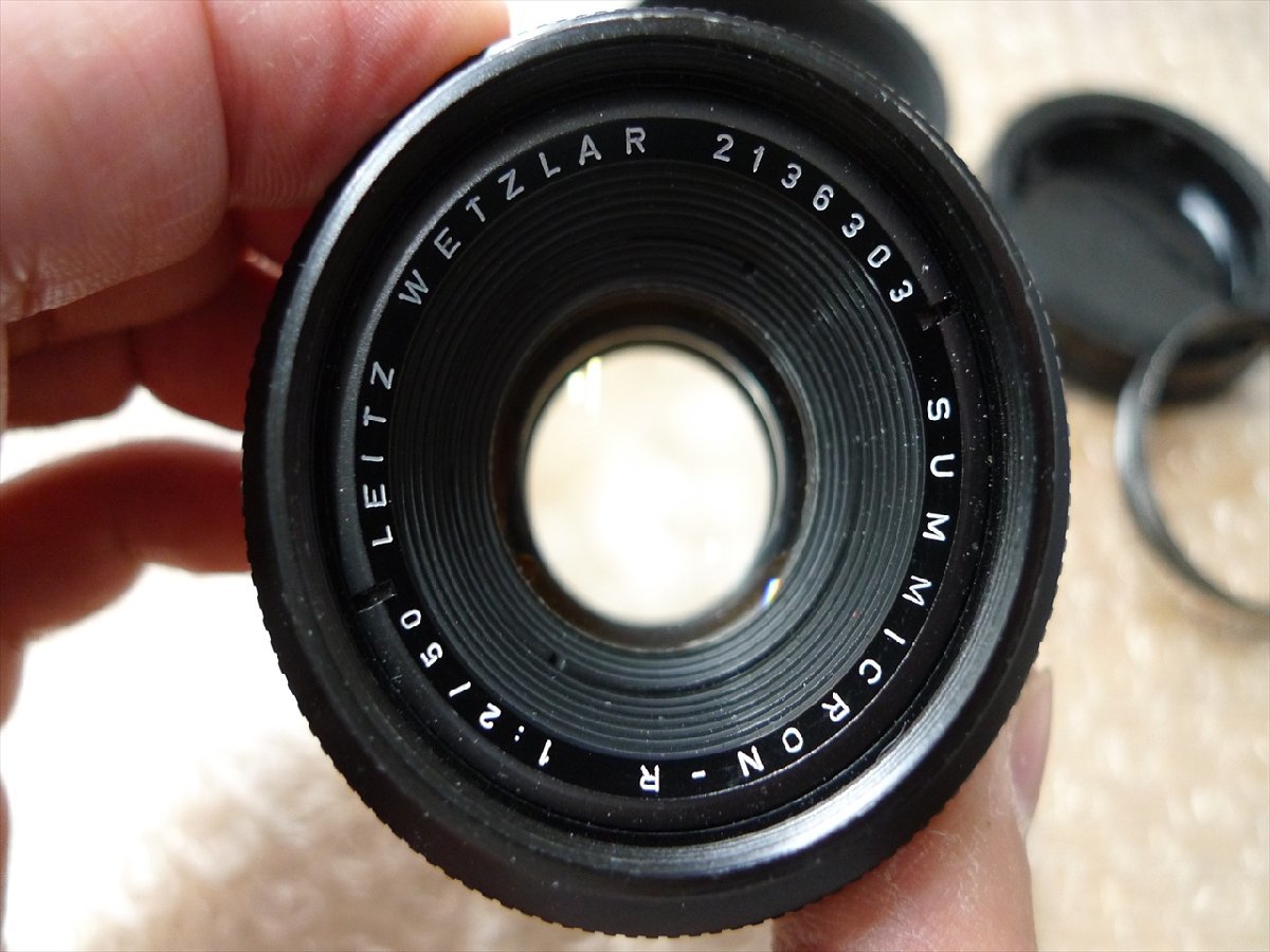 現状品 LEICA SUMMICRON R 50mm F2 ライカ ズミクロン Ｒ LEITZ WETZLAR ライツ GERMANY ドイツ製 管理702_画像2