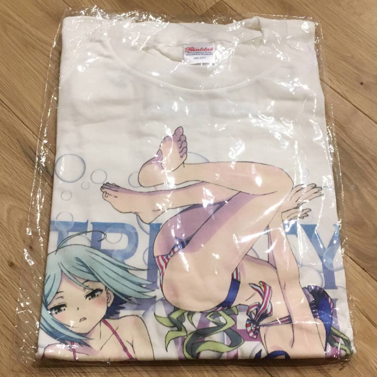 トリニティセブン スペシャルイベント 美少女魔道士と夏休み Tシャツ （リーゼロッテ＆アリン） サイズL イベントグッズ_画像1