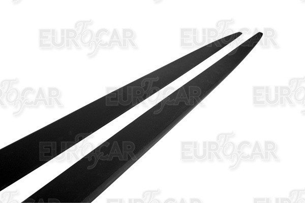 艶消し黒 VW ゴルフ 5G型 サイドスカートエクステンション 左右セット 2PCS 限定色 塗装_画像10