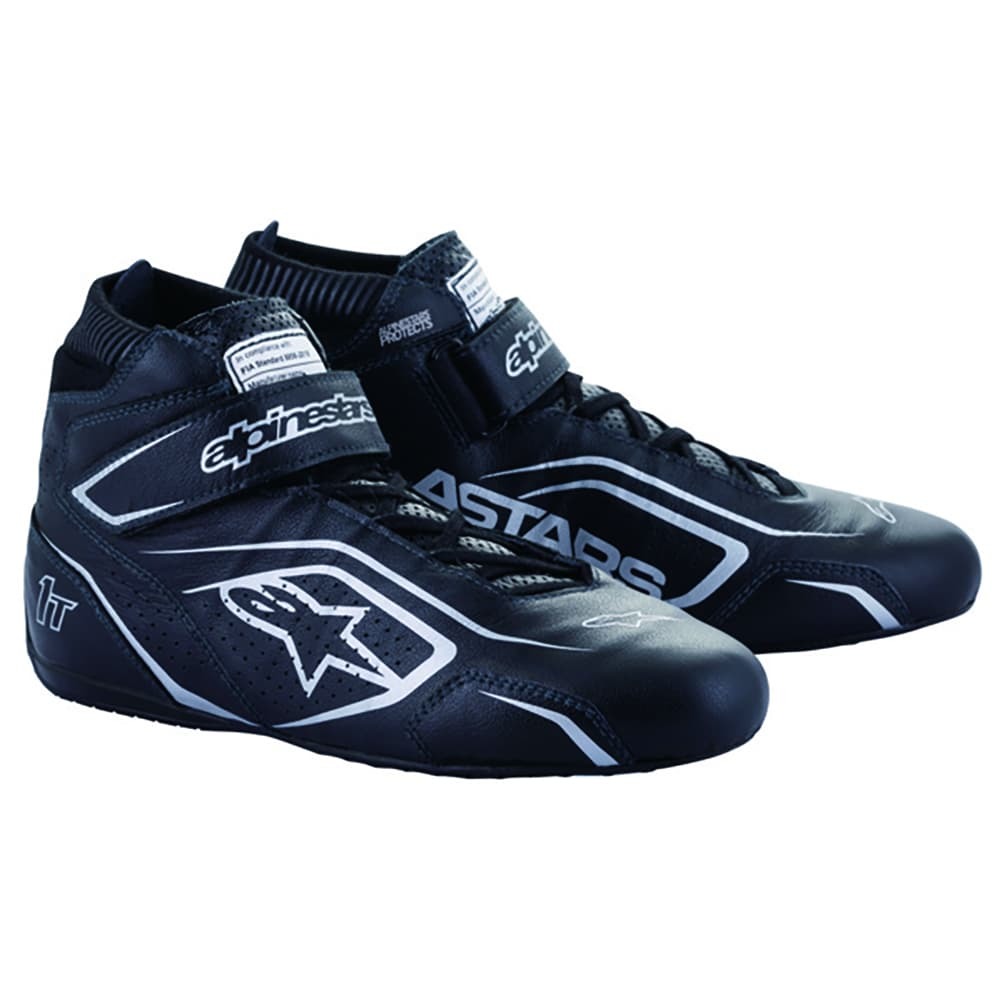 alpinestars(アルパインスターズ) レーシングシューズ TECH-1 T V3 SHOES (サイズUSD： 7.5) 119 BLACK SILVER [FIA8856-2018公認]_画像1