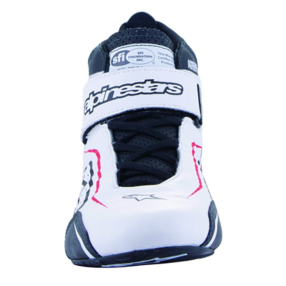 alpinestars( Alpine Stars ) racing shoes TECH-1 T V3 SHOES ( size USD: 7.5) ORANGE FLUO BLACK WHITE [FIA8856-2018 official recognition ]