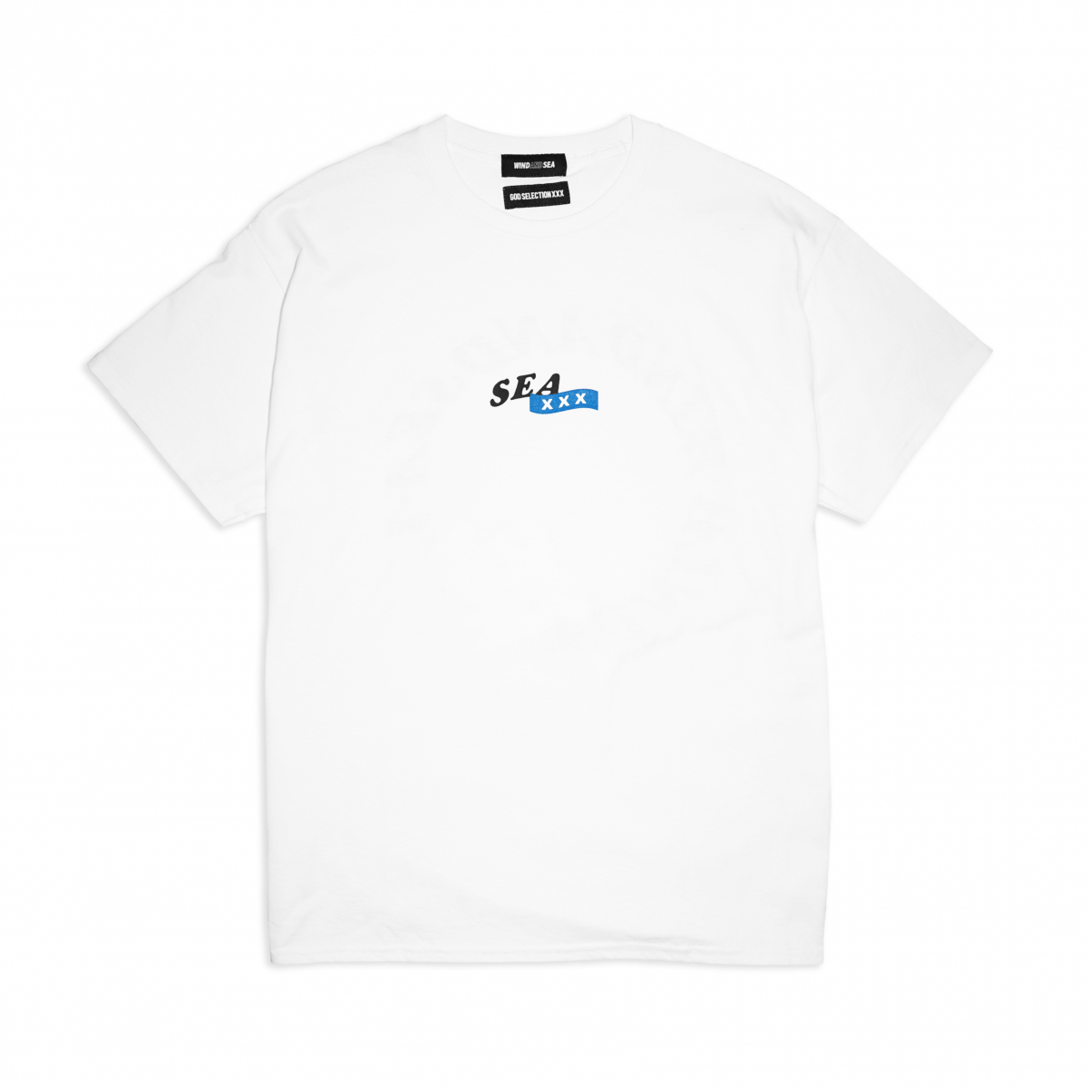 正規代理店 【XLサイズ】WIND AND white 白 tee Tシャツ ゴッド