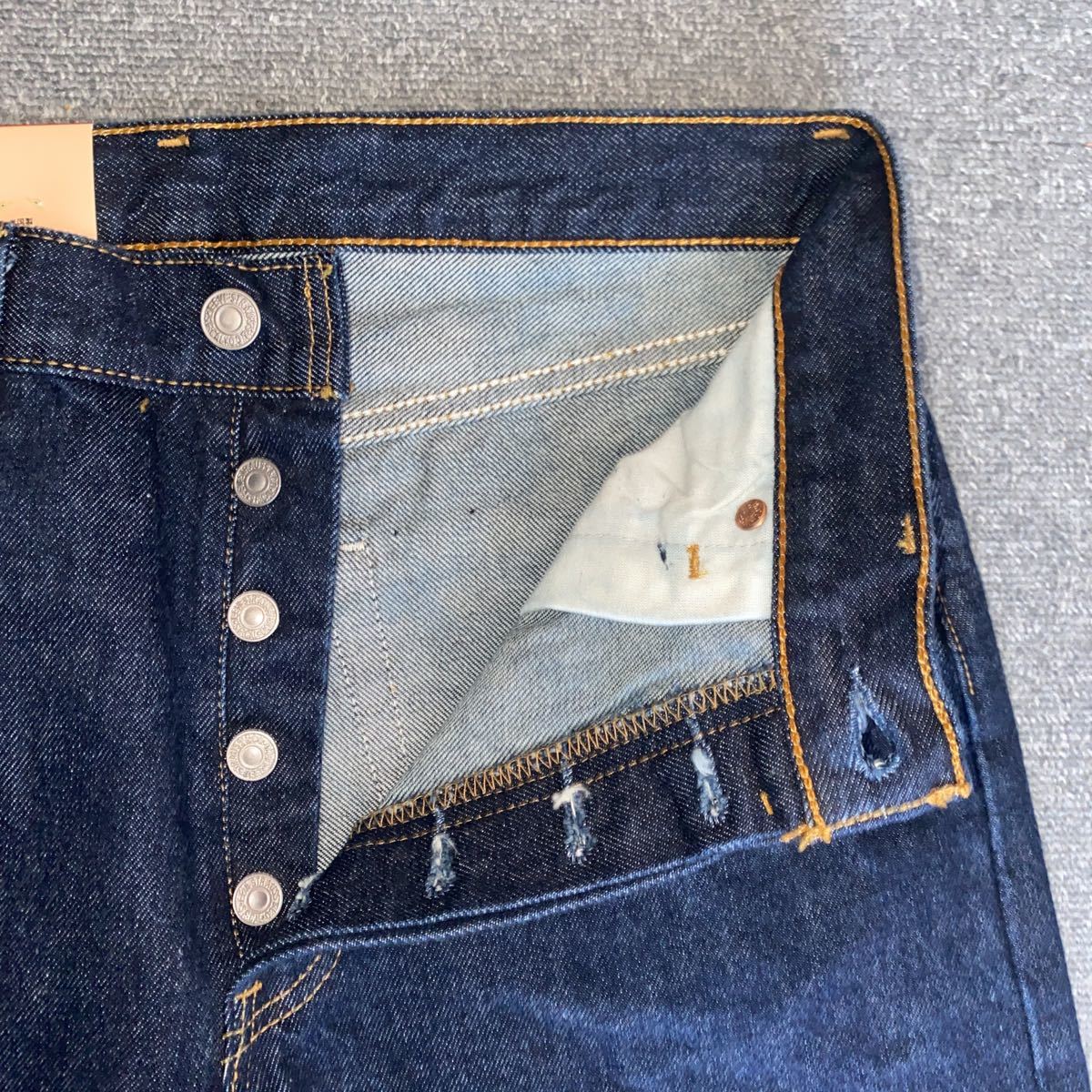 [W30]デッドストック Levi's 501 USA製 01年4月製 新品 アメリカ製 米国製 553 MADE IN USA 501-01WA_画像5