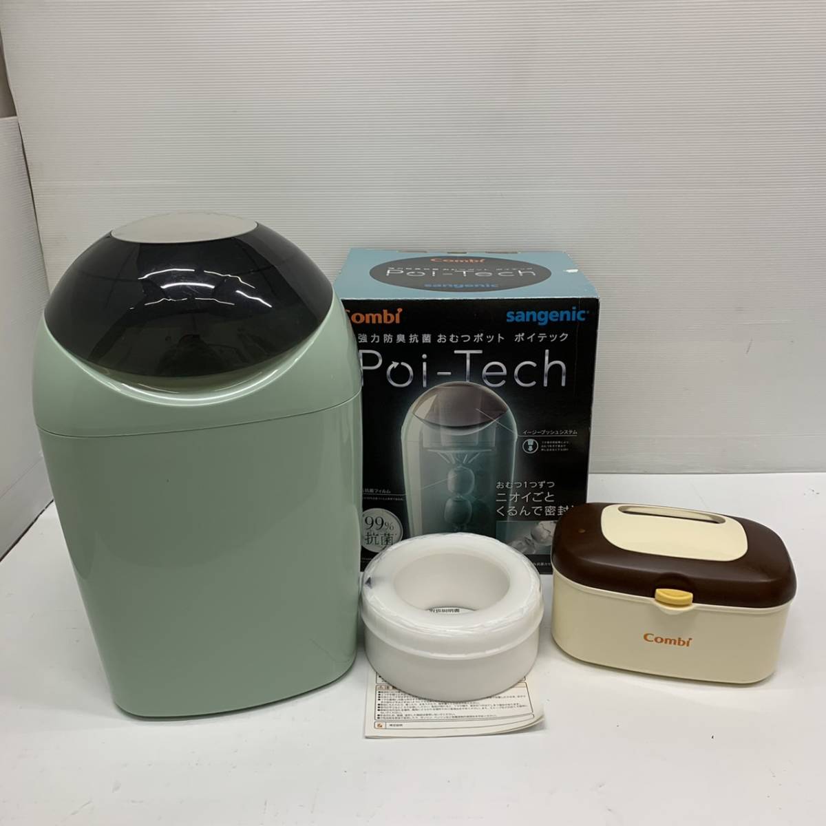  бесплатная доставка h49966 combi poi-tech мощный дезодорация антибактериальный подгузники pot картридж Quick утеплитель HU 3 позиций комплект 