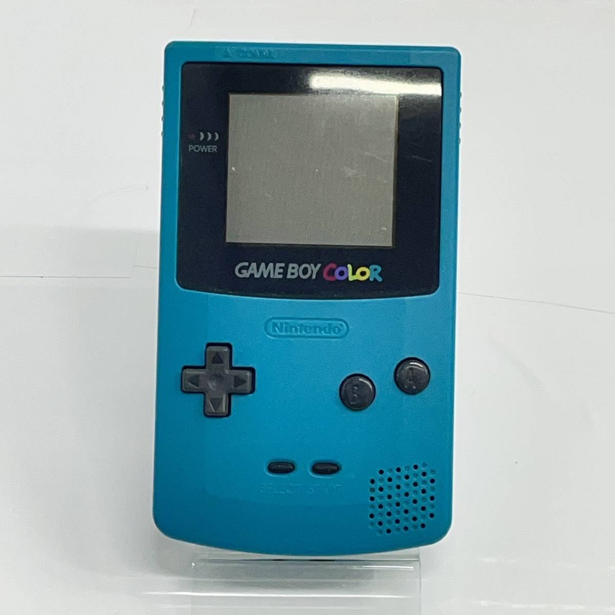送料無料h50470 Nintendo GAMEBOY COLOR ゲームボーイカラー ブルー CGB-001 本体のみ JChere雅虎拍卖代购