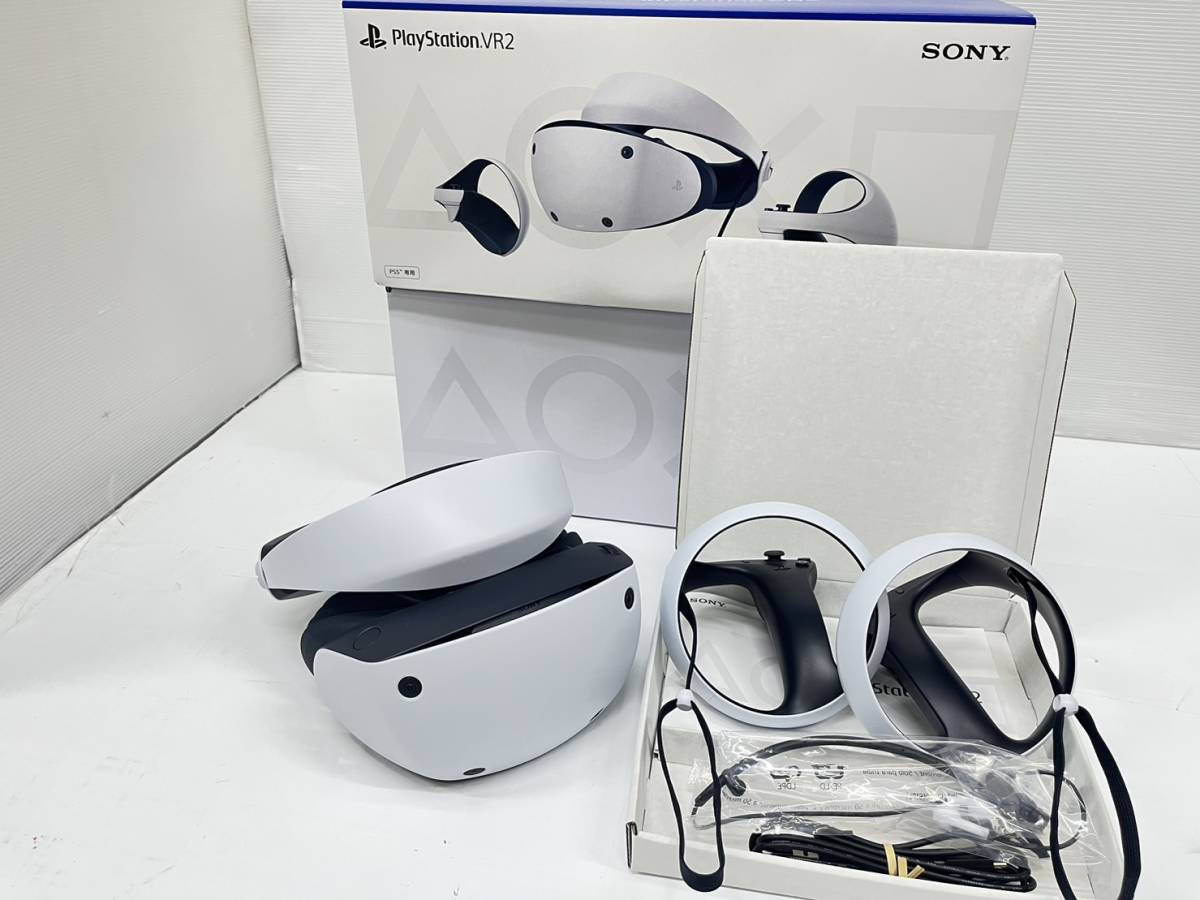 超歓迎された 送料無料h50596 SONY ソニー PSVR2 PlayStation VR2 本体 CFIJ-17000 プレイステーションVR2 JAN 4948872016490 良品 アクセサリ、周辺機器