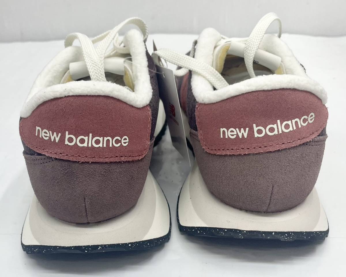  free shipping h50378 Newbalance New balance sneakers WS237 WA lady's Brown 70 period Logo unused storage goods 24.5cm