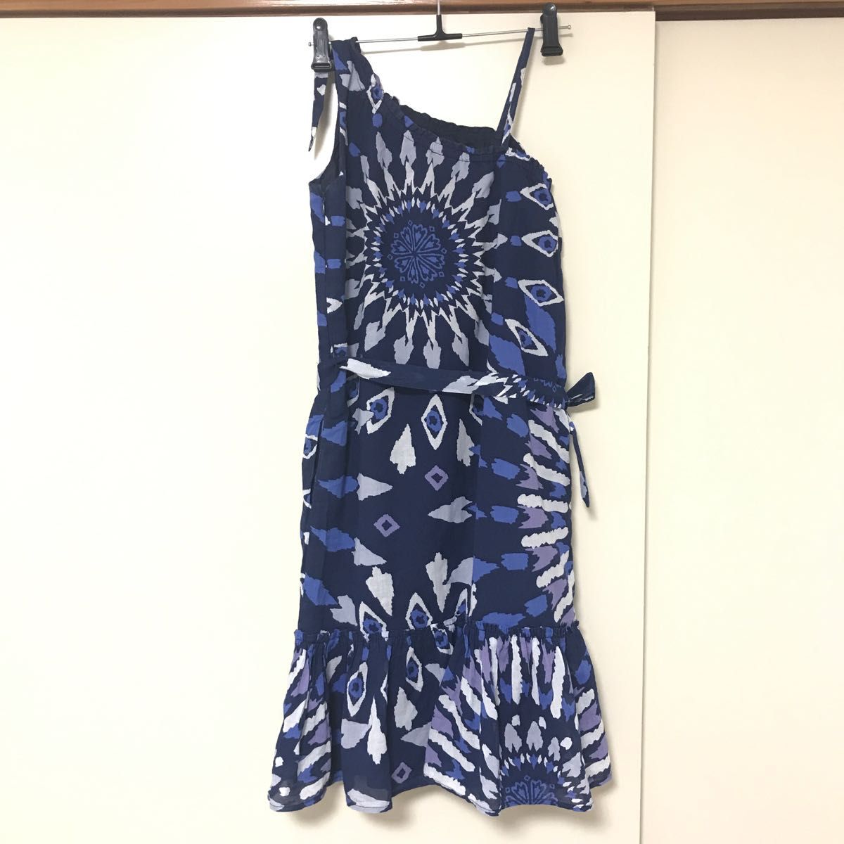 GAP kids 150サイズ サマードレス ワンピース 綿 花柄 花火 女の子