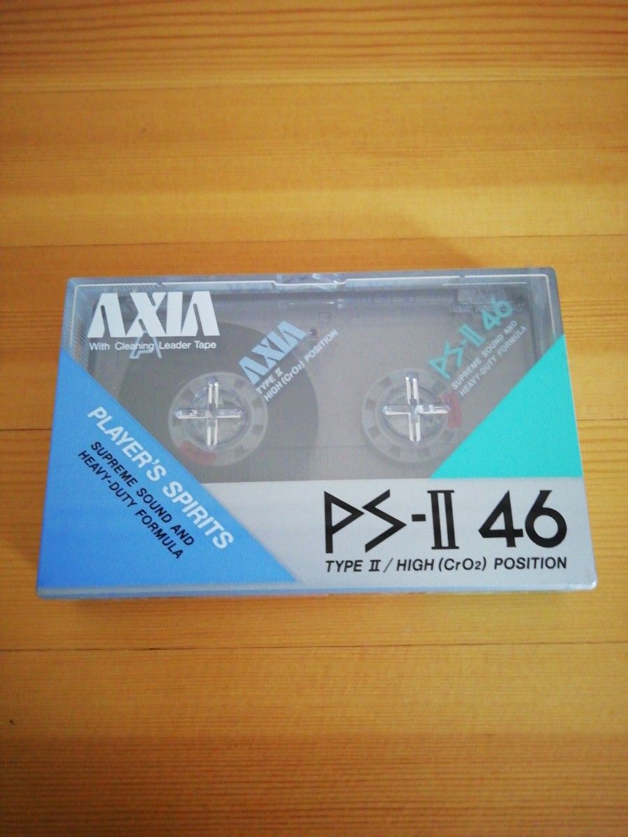 富士写真フィルム　 カセットテープ　AXIA PS-Ⅱ　４本セット