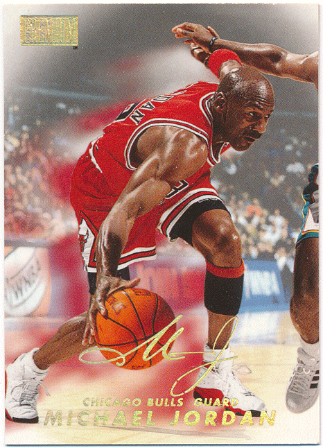 Michael Jordan NBA 1998-99 Skybox Premium #23 Base Card ベース
