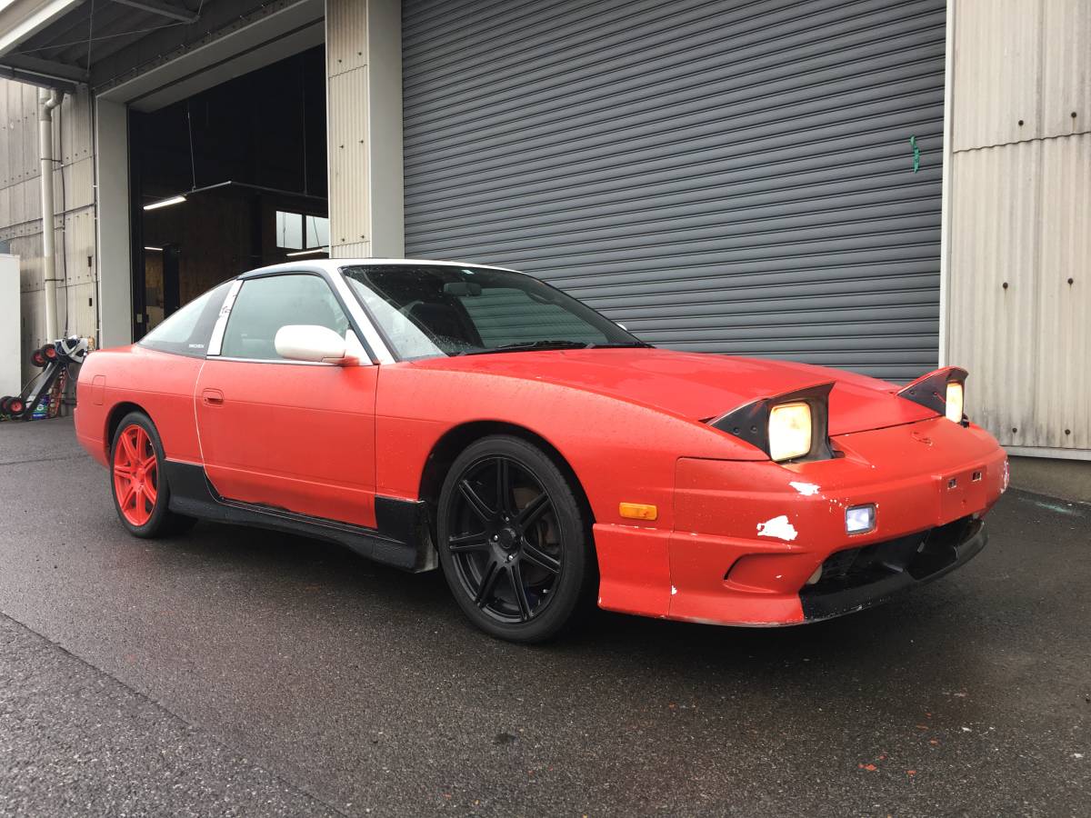  selling out!NISSAN 180SX( one ei tea ) last model NA manual 5 speed best condition document attaching . one time delete ending 