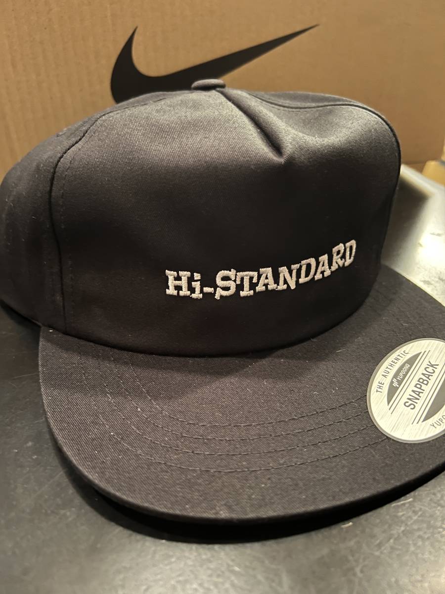 即Hi-STANDARD限定 キャップgift logo flat visor CAP ギフト エクストラツアー 10-feet東北ライブハウス大作戦kozik ハイスタ タオルの画像2