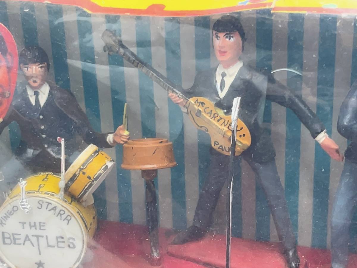 * Beatles figure [s wing ga-z music set ]1960 period 