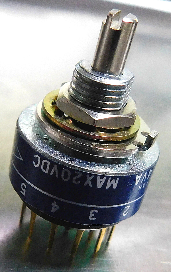  Fuji sok MR1-12S-3 rotary switch (7 contact ) [ control :KY542]